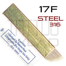 Игла для микроблейдинга 17F Steel 316